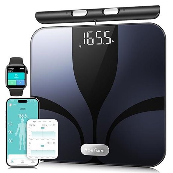 Digital Body Fat Scale with Bluetooth and Voice Prompt