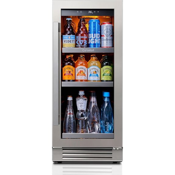 Ca'Lefort 15 Inch Beverage Refrigerator 100 Can Cooler