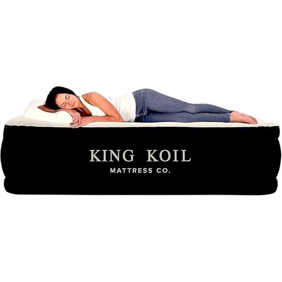 King Koil California King Air Mattress with Pump
