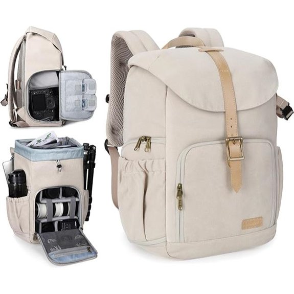 camera backpack with tripod