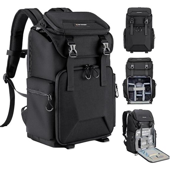 K&F CONCEPT Camera Backpack with Laptop & Tripod