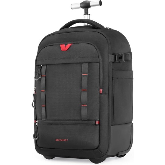 BAGSMART Rolling Camera Bag for DSLR Travelers