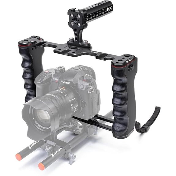Zeadio Camera Rig Cage with Handle & Arca Base