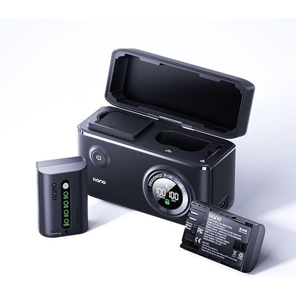 Llano 4-in-1 LP-E6NH Charger Kit for Canon