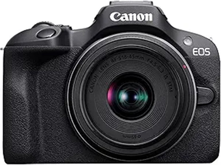 Canon EOS R100 Mirrorless Camera Kit with RF-S Lens
