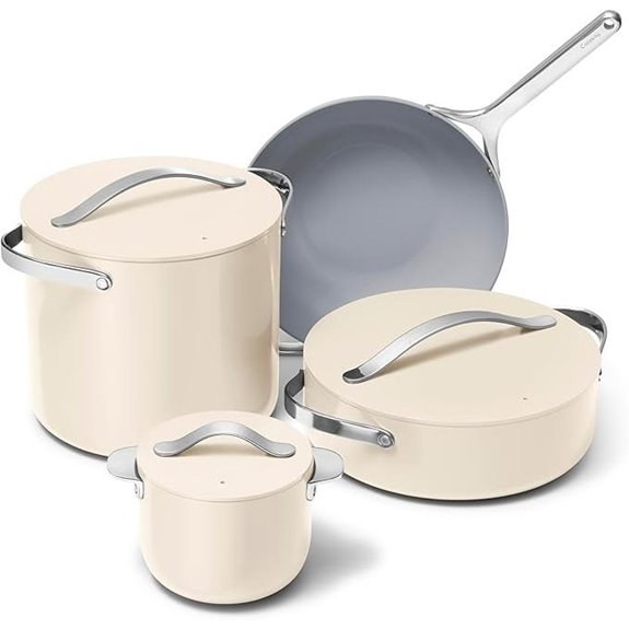 Caraway Cookware+ Set with Lids and Storage