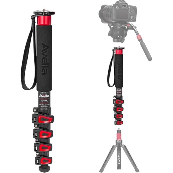 Avella C325 Carbon Fiber Camera Monopod