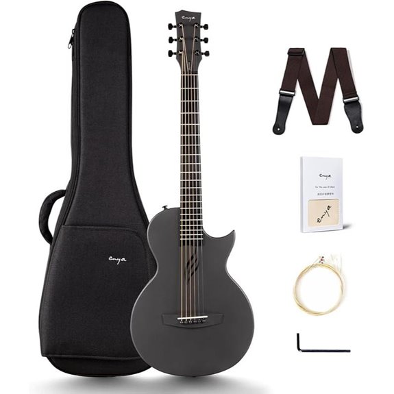 Enya Nova Go Carbon Fiber Travel Acoustic Guitar