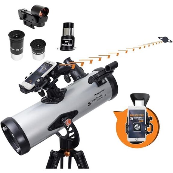 Celestron StarSense Explorer 114AZ Reflector Telescope