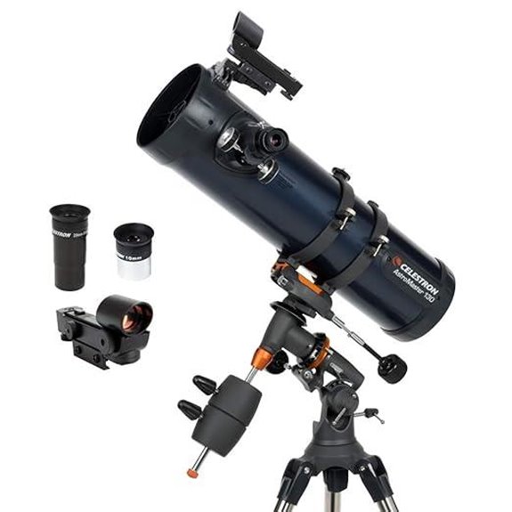 Celestron AstroMaster 114EQ Newtonian Telescope Kit