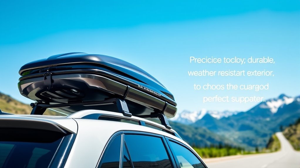 choose suitable secure cargo box