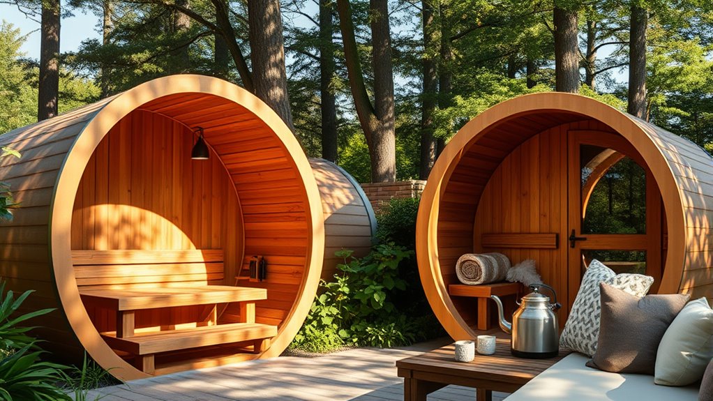 choosing durable outdoor saunas
