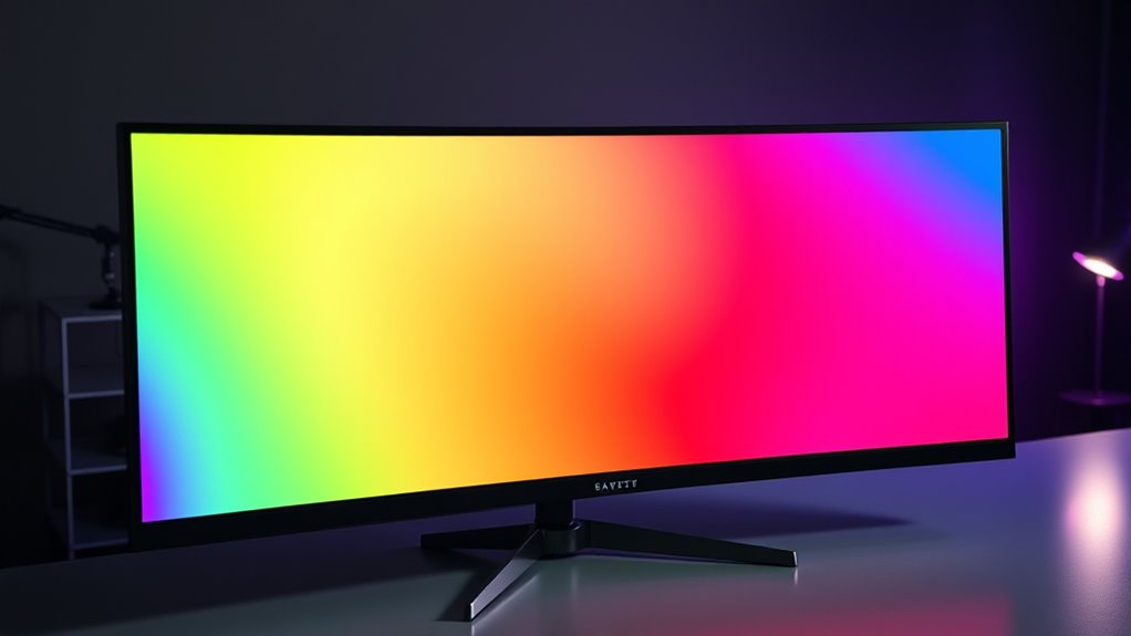 color accuracy and features