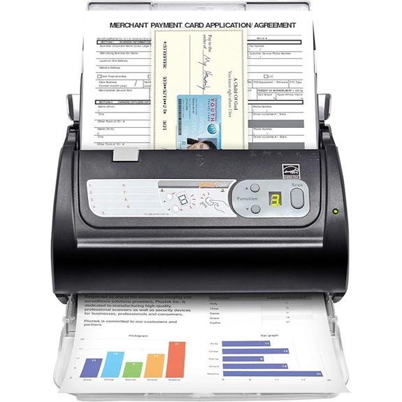 Plustek PS188 Color Duplex Scanner with ADF