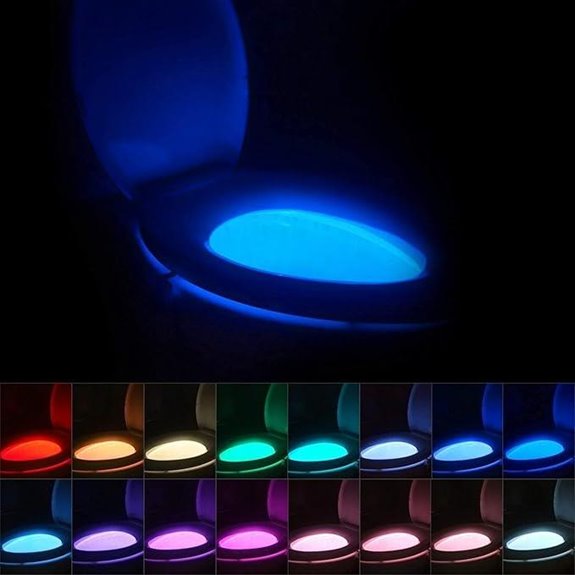 Chunace Toilet Night Light with 16 Color LEDs