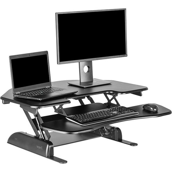 VariDesk Cube Corner 36 Standing Desk Converter