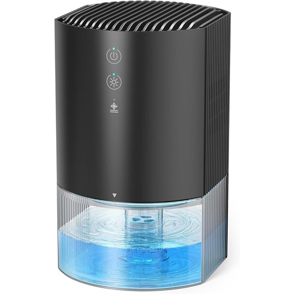Small Portable Dehumidifier with Auto Shut Off