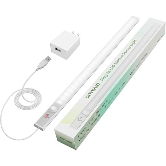 Slim USB Motion Sensor LED Light for Indoor Use