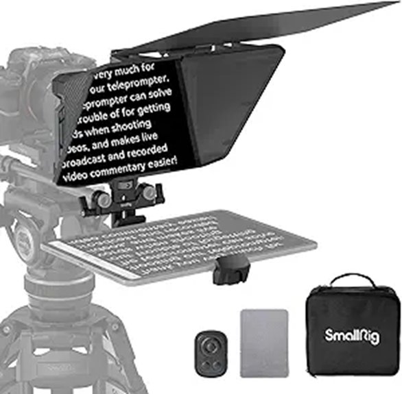 SmallRig iPad Teleprompter for DSLR and Mirrorless