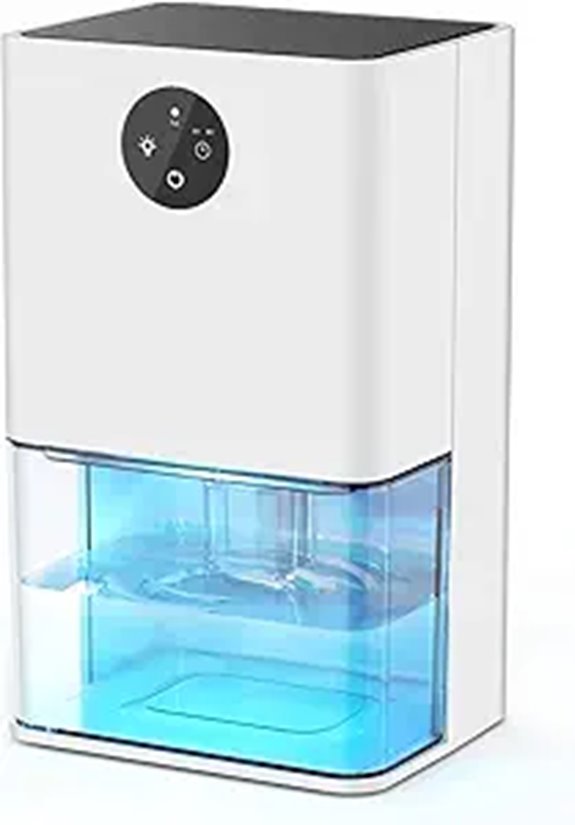 Small Dehumidifier for Room Bedroom Bathroom RV
