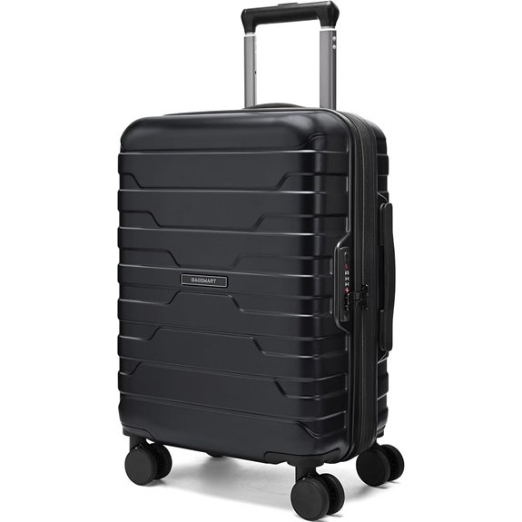 BAGSMART 20-Inch Spinner Carry-On Luggage with TSA Lock