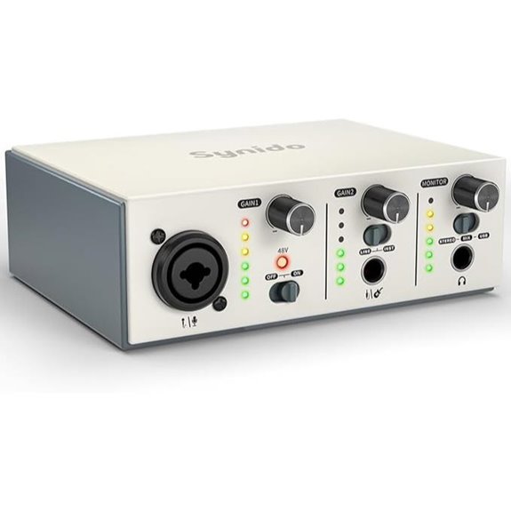 Synido Solo USB-C Audio Interface for Recording