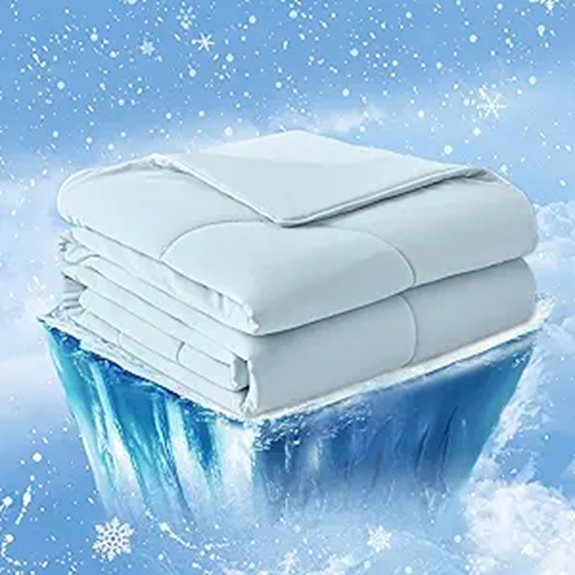 Cozy Bliss Queen Cooling Comforter for Hot Sleepers