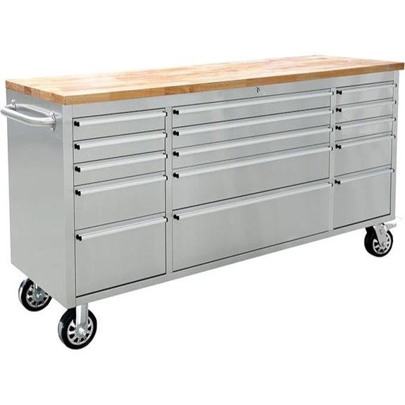 CT Copper Tailor 72-Inch Rolling Tool Chest with Drawers