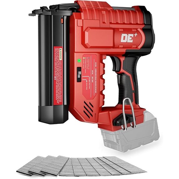 DeForce 18GA Cordless Brad Nailer with 1000 Nails