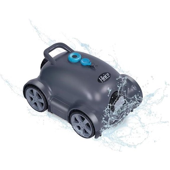Cordless Robotic Pool Cleaner with 150 Min Runtime