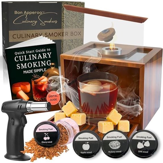 Bon Apperoo Culinary Smoker Box with Torch