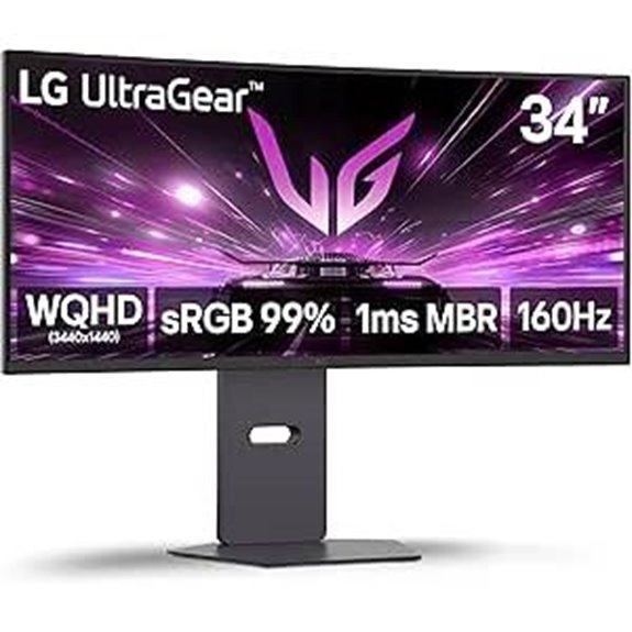 LG 34G600A Ultragear Curved Gaming Monitor