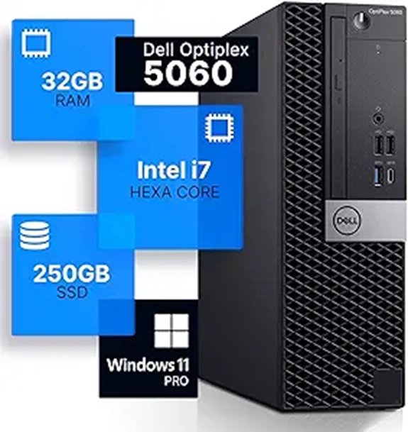 Dell Optiplex 5060 i7 Desktop with 32GB RAM
