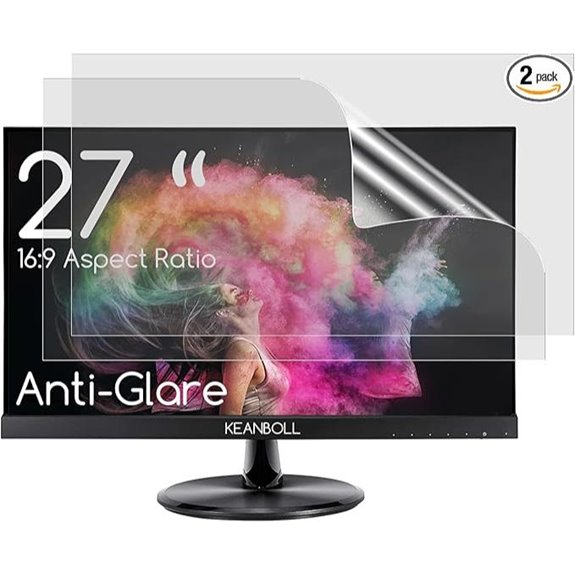 27 Anti-Glare Monitor Screen Protector (2 Pack)