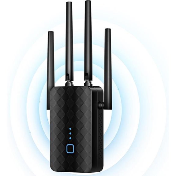 WiFi Extender Booster Dual Band 10,000 sq.ft