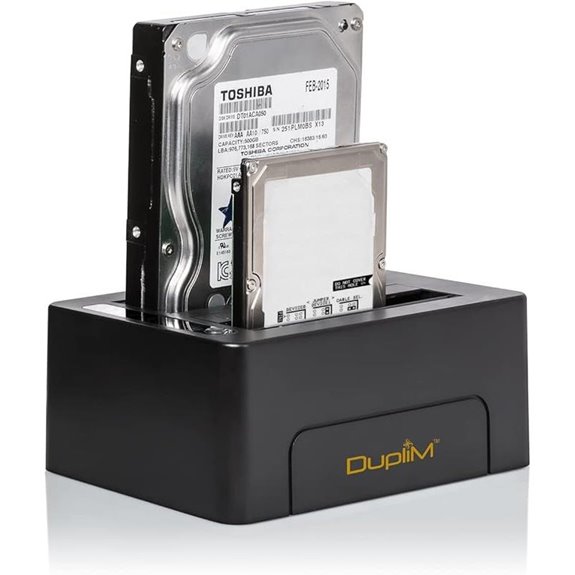 DupliM 1-to-1 SSD/HDD Dual Bay Cloner