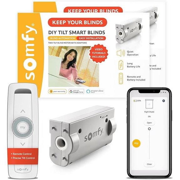 Somfy 2-Pack Smart Tilt Blind Motor Kit