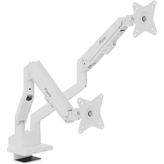 Pixio PS1D Dual Monitor Arm Stand with Cable Management