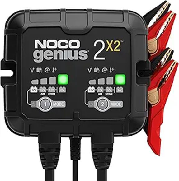 NOCO GENIUS2X2 Battery Charger & Maintainer