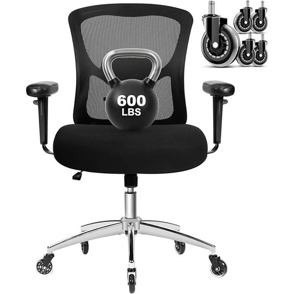 durable tall office chair