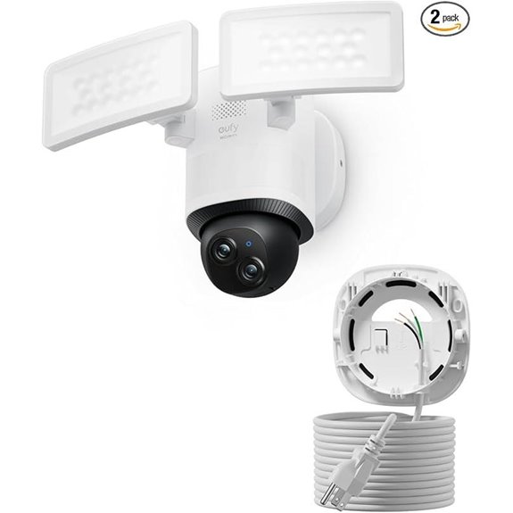 eufy Floodlight Camera E340 with Dual Cam