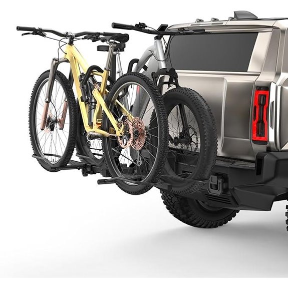 2-Bike Hitch Rack for E-Bikes & Fat Tires