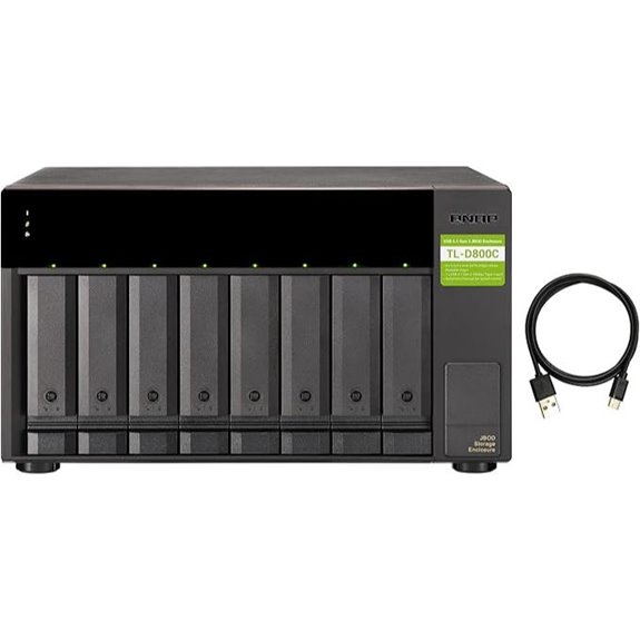 QNAP 8-Bay JBOD Storage Enclosure with USB-C