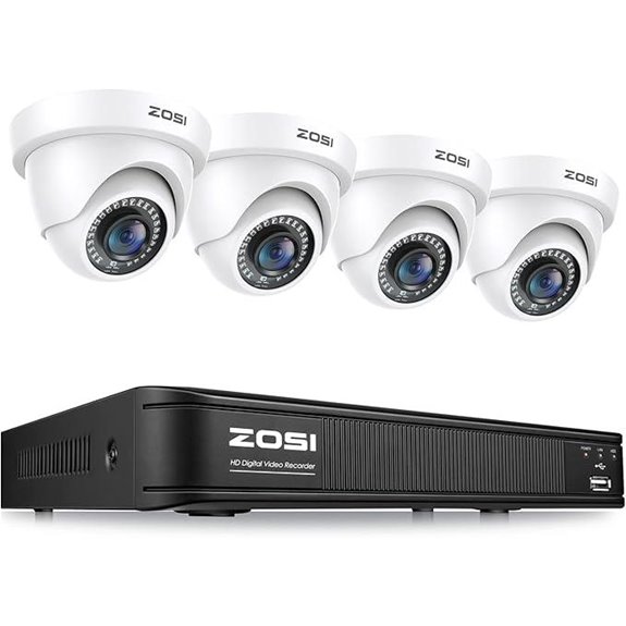 ZOSI 8-Channel 1080P CCTV Security Camera System