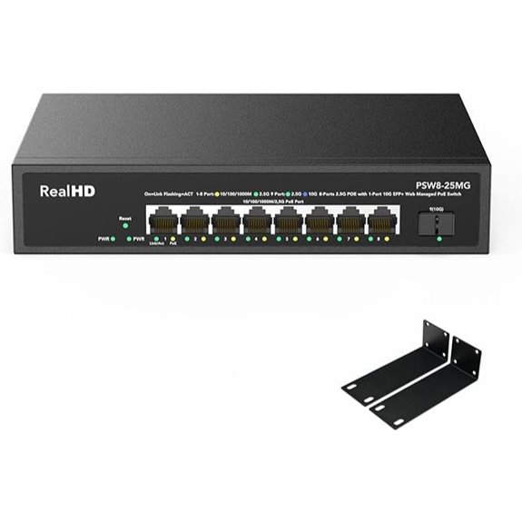 8-Port 2.5G Gigabit PoE Managed Switch