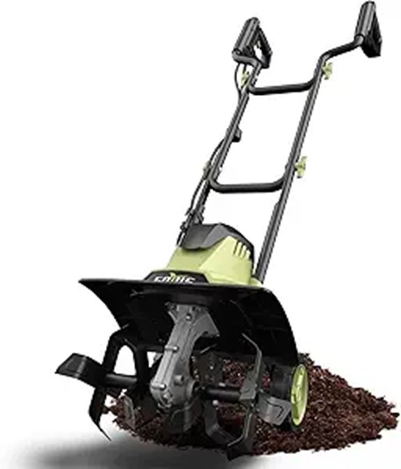 SOYUS 14-Inch Electric Tiller with Folding Handle
