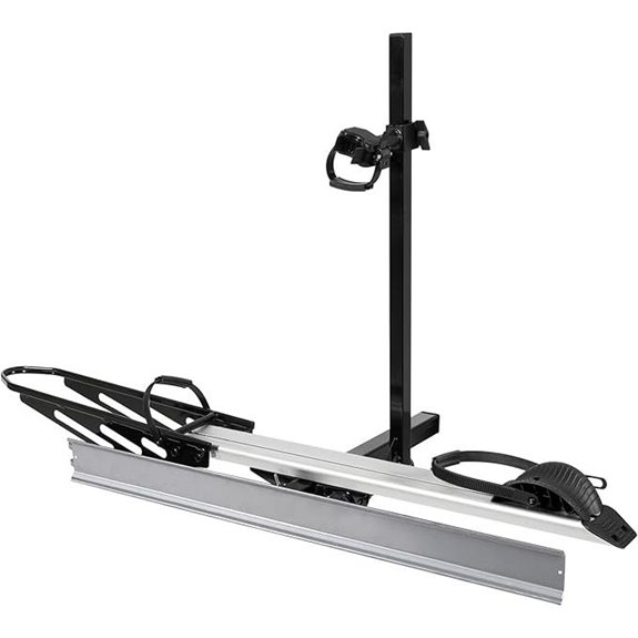 Hitch Mount Bike Rack with Ramp for Electric Bikes