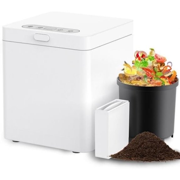 3L Electric Compost Bin with Digital Display