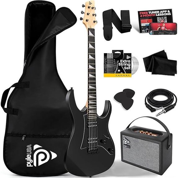 Pyle Prog Rock Electric Guitar & Amp Kit