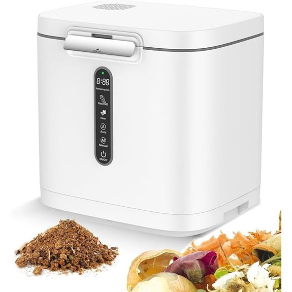 4L Electric Kitchen Composter with Auto-Cleaning